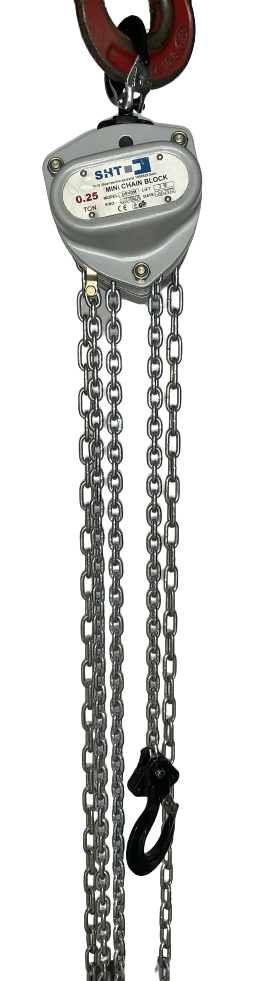 Palans à chaîne / Palan à pignon 250kg / 3m de levage